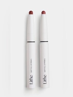 Lithe Soft Fill Lip Pencil Duo in Dusk & Scarlet
